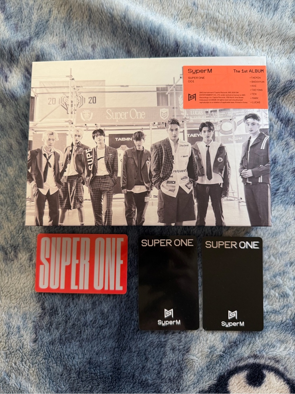 SuperM - Super One 1st Album - Black & Red Edition